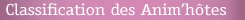 Classification des Anim'hotes : Des gardiens �toil�s 