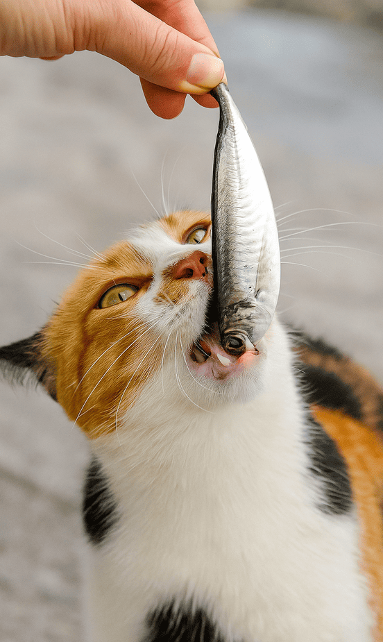 Image 1 Peut-on donner de la sardine à son chat ?